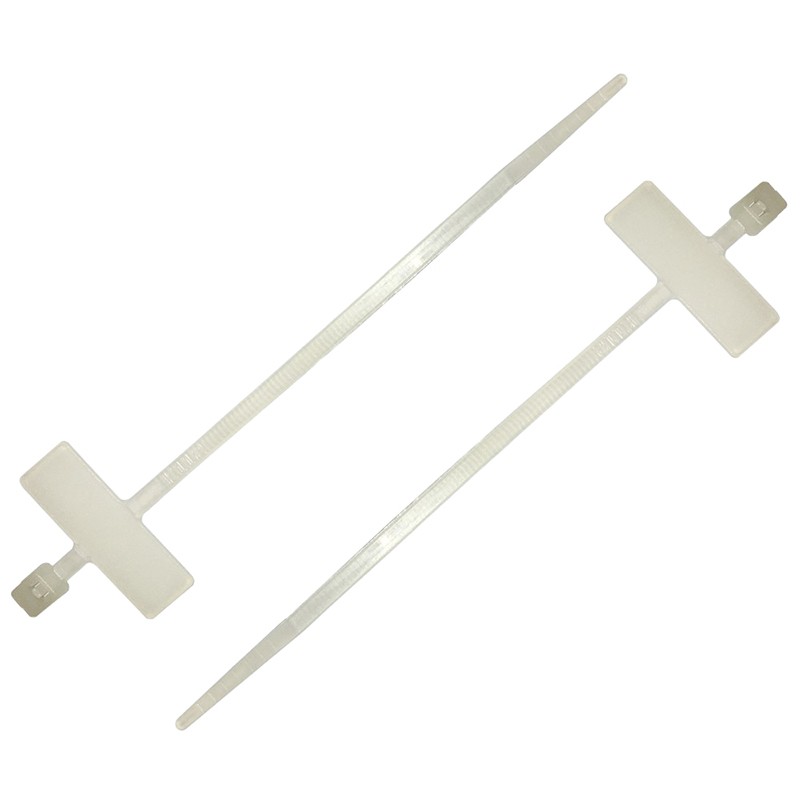 Vezice plasticne za obeljezav. bijele 3.6x205mm100/1 BCR5172