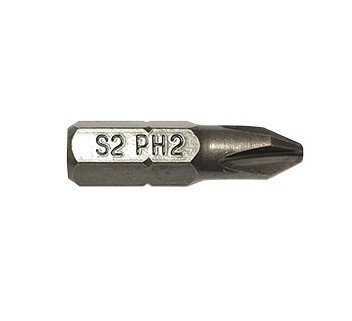 Bit nastavak S2 krstasti PH2x25mm prihvat 1/4" BHT3708