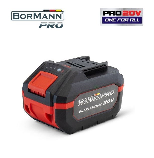 Bormann Baterija Akumulatorska 20V L-Ion 6Ah Bbp1006