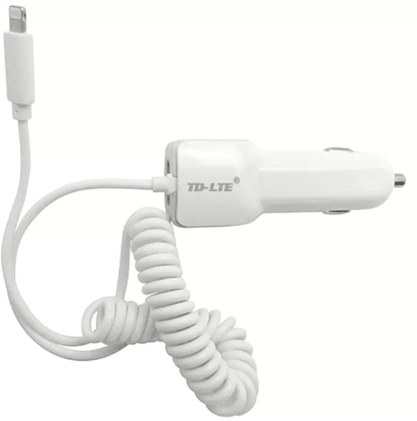 Remax Auto punjač TDE-LTE TD-C32 2.1A, Bijeli