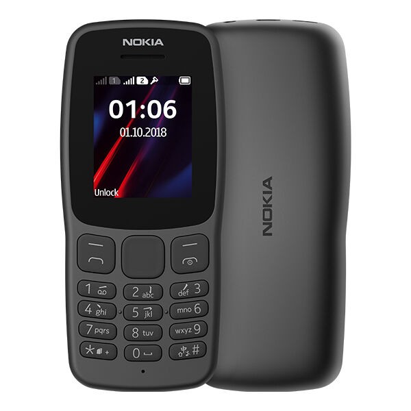 Nokia 106, Crni