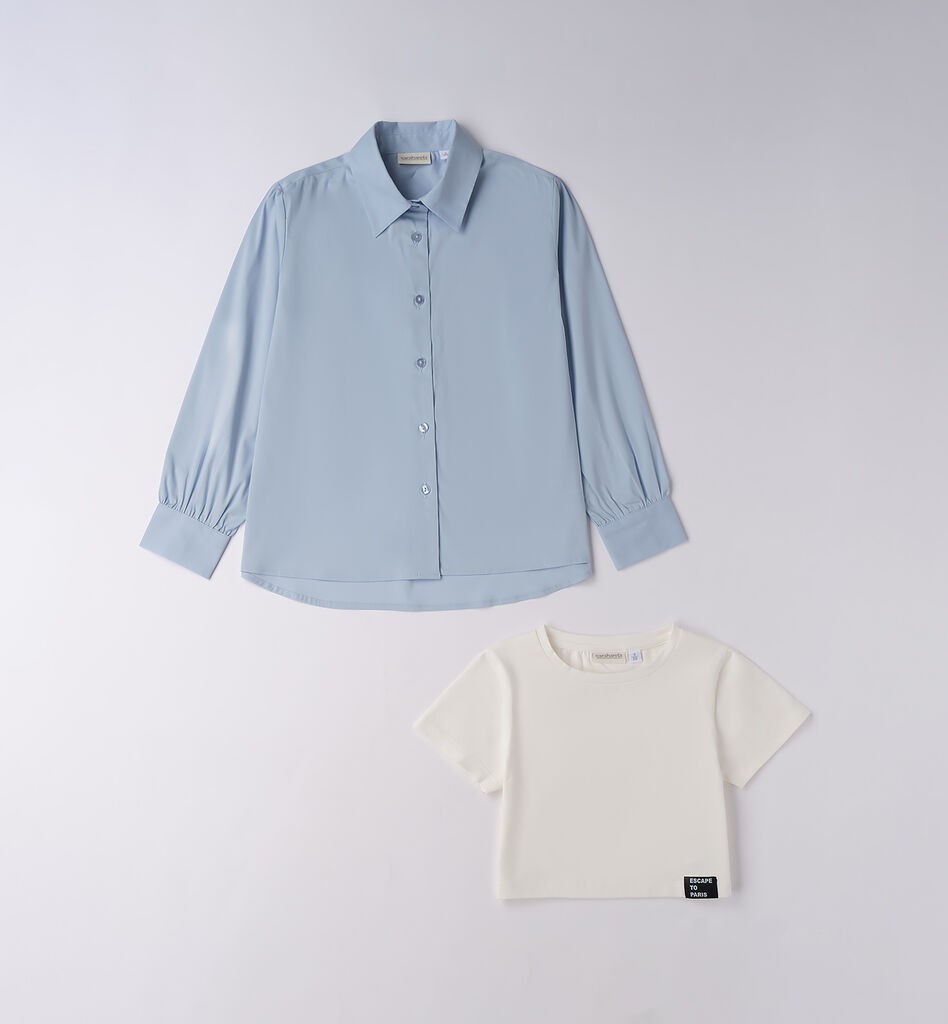 Sarabanda F Košulje Za Djevojčice FW25VR0F422V3632, Plava