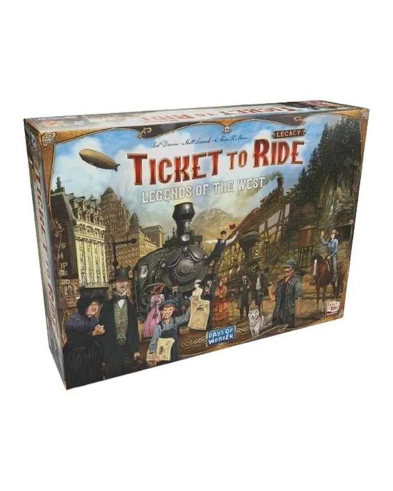 Društvena igra Ticket to Ride Legacy - Legends Of The West (Eng)