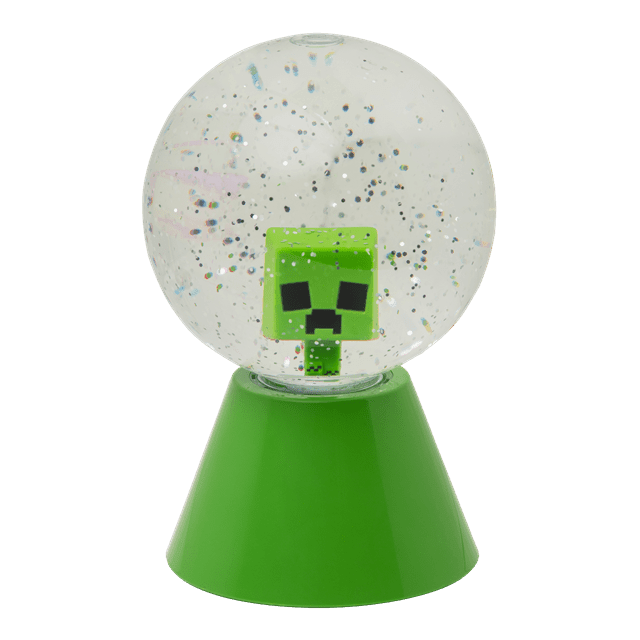 Lampa Snow Globe Paladone - Minecraft LED Glitter Ball