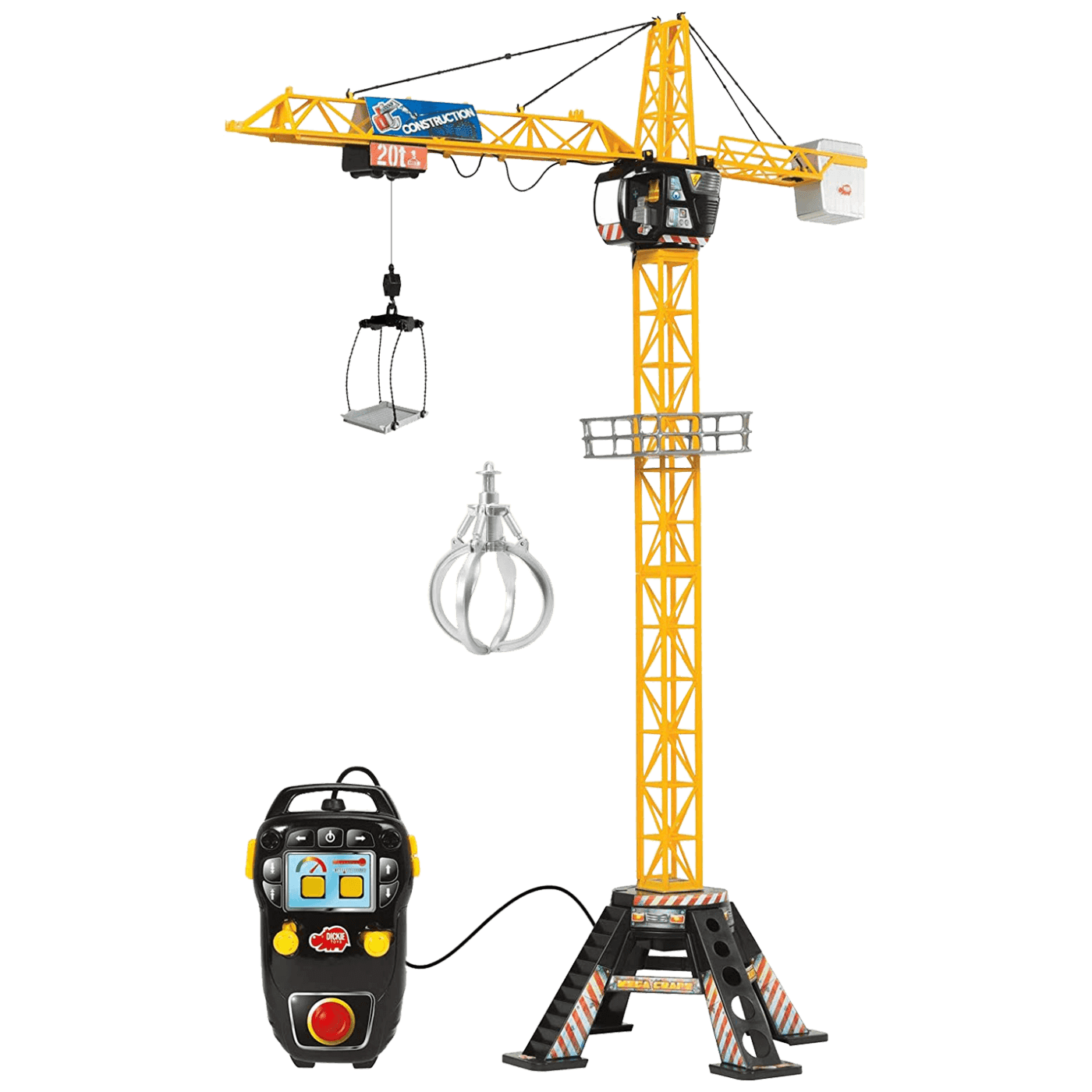 DICKIE TOYS Igračka kran sa daljinskim upravljačem Mega Crane, Žuta