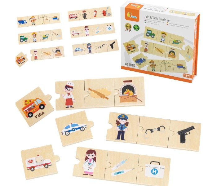 Master Igračka Master drvene puzle zanimanja