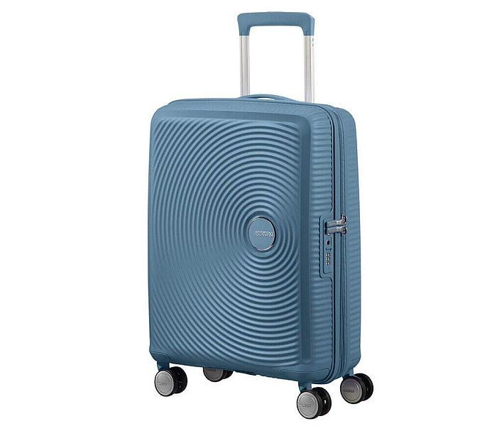 American Tourister Kofer Soundbox 55/20 tsa stone blue