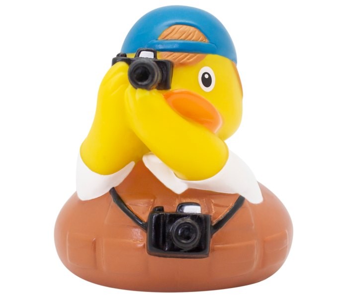 Gumena igračka Lilalu patka za kupanje fotograf