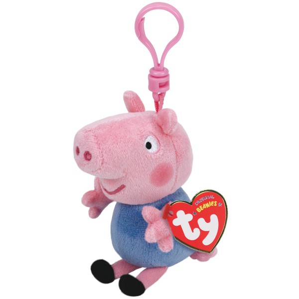 TY PLIŠ Igračka privezak Ty Pliš George,clip