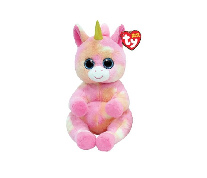 TY PLIŠ Igračka Ty Pliš pink jednorog 24cm, medium