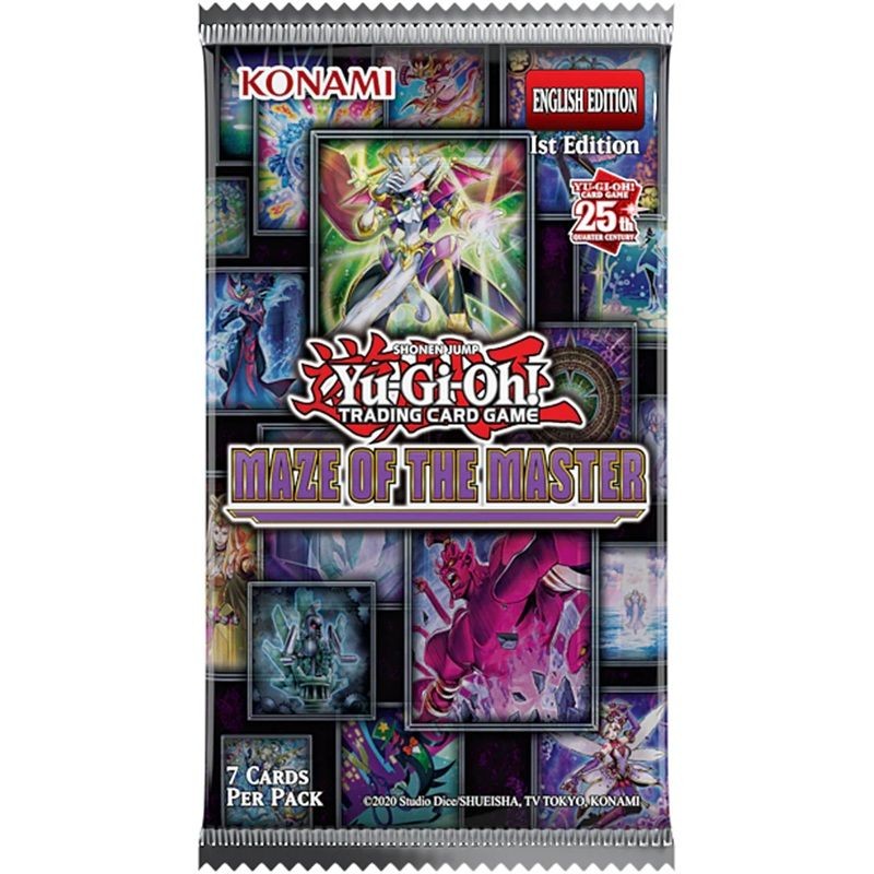 Board Game - Yu-Gi-Oh! - Trading Card Game - Maze of the Master Booster