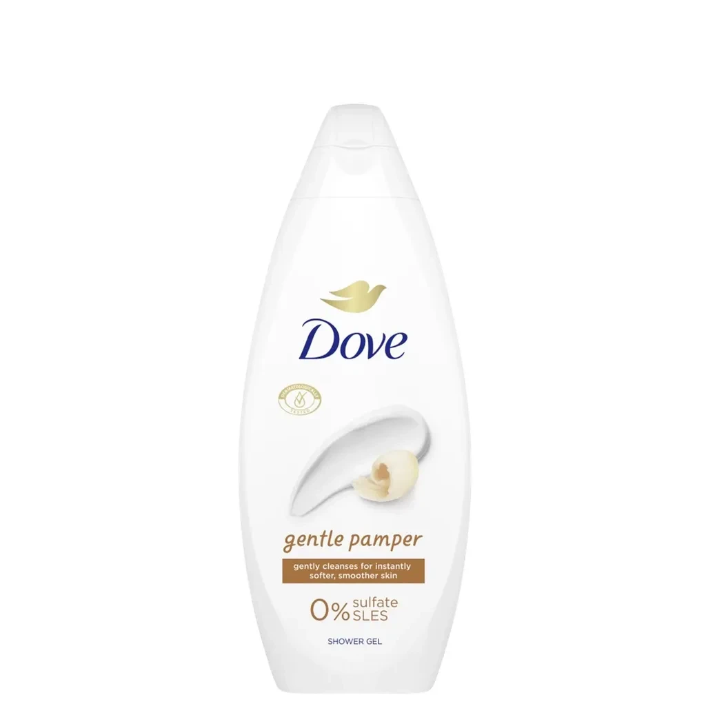 Dove Gentle Pamper gel za tuširanje, 250 ml