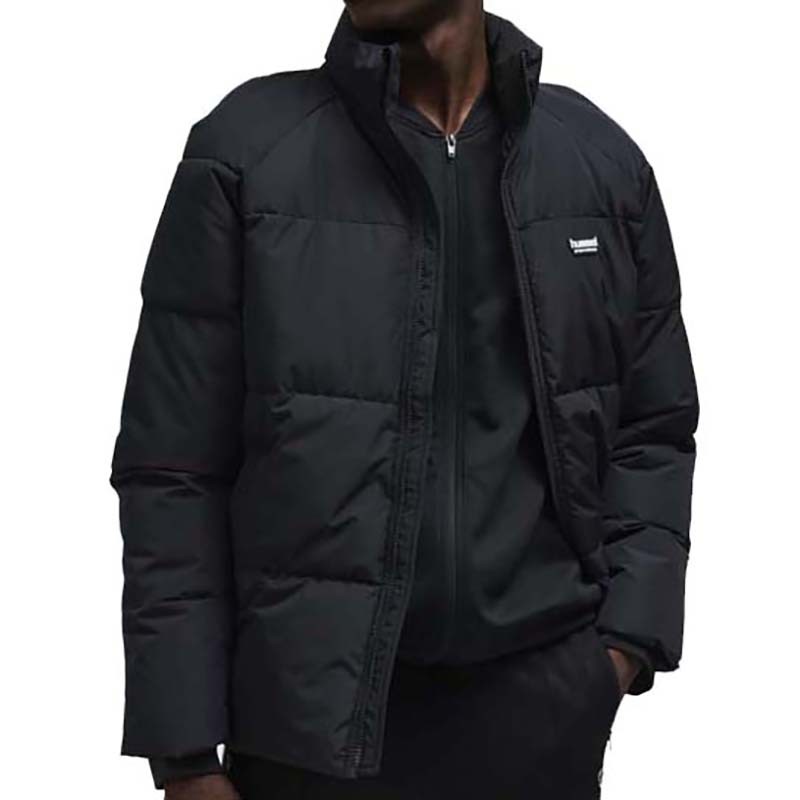 HUMMEL Muška jakna Hmlpuff kratka sportska jakna, crna