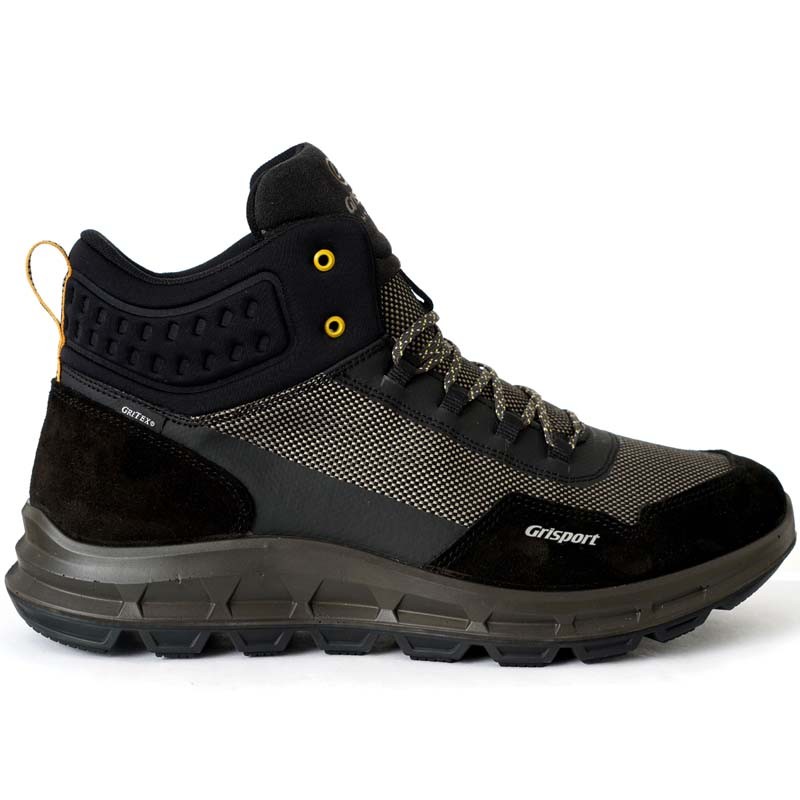 GRI SPORT Freewalk visoke muške cipele, tamno sivo-crne