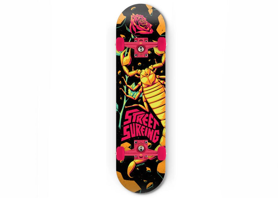 Skateboard Street Surfing 31" Scorpion