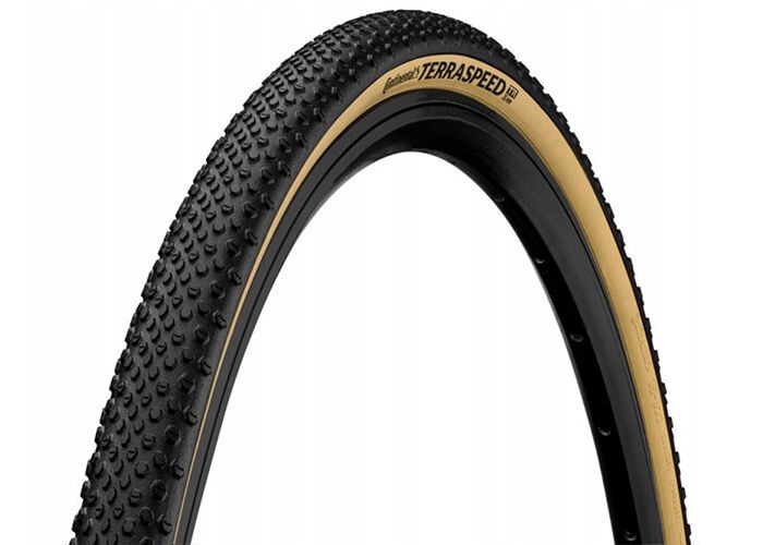 Guma Spoljašnja 700X35/40C Continental Terra Speed Pt Black/Cream Skin Kevlar - 35C