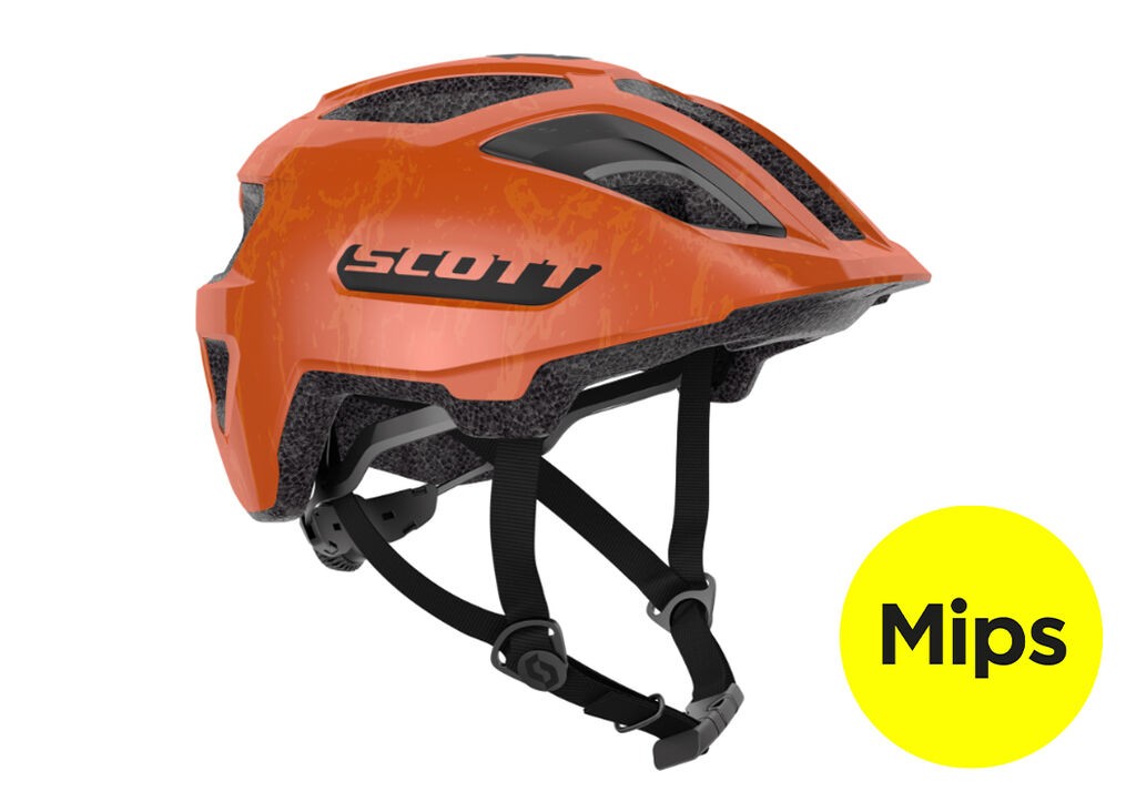 Kaciga Dječija Scott Spunto Plus Junior Orcher Orange