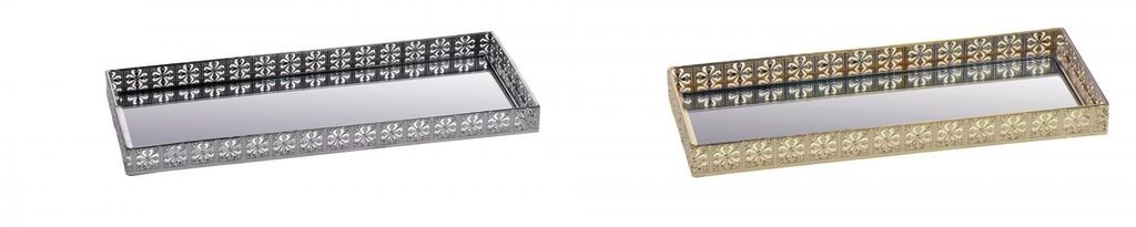 Metalni Poslužaonik Pravougaoni  Cm35X14 83605