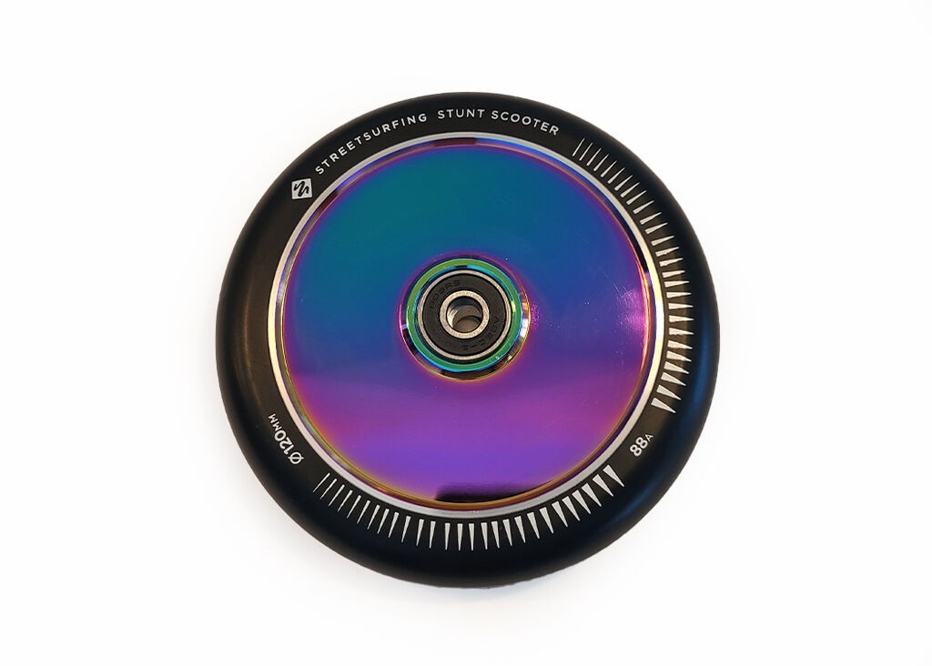 Streetsurfing Točak Za Trotinet Street Surfing 120Mm Abec9 Hollow Core - Rainbow