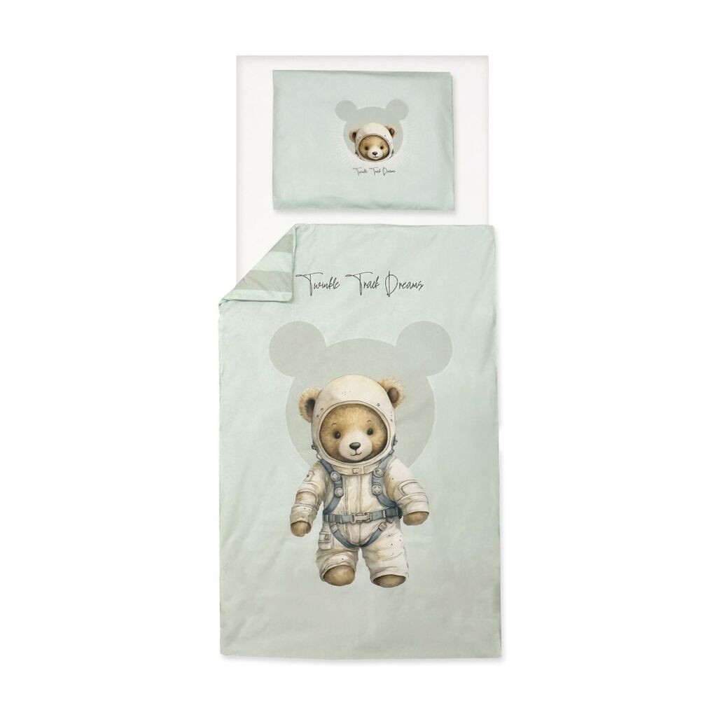 Baby textil Posteljina Teddy Mint 80X120Cm