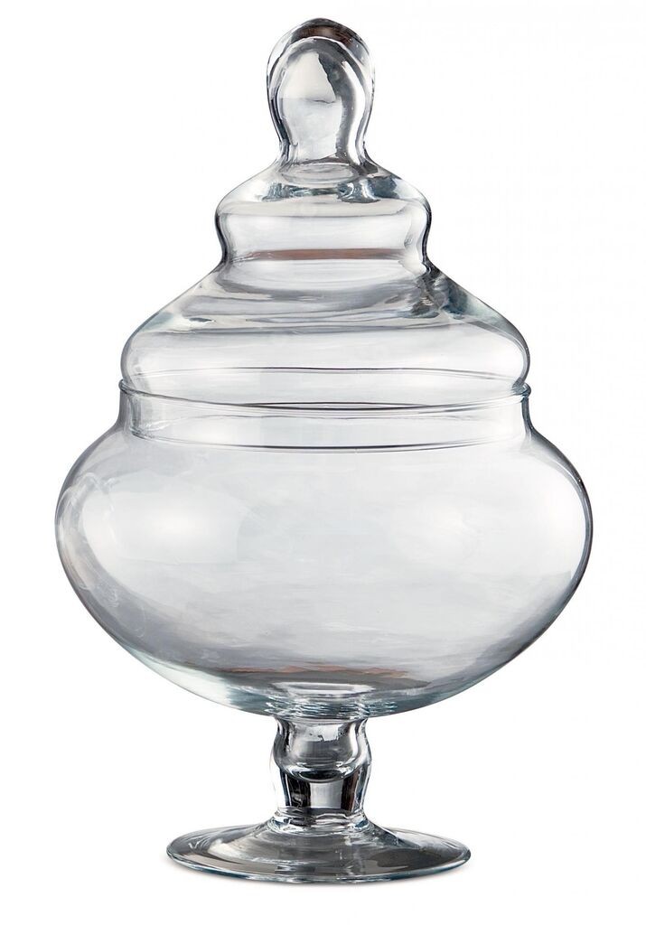 1 Star Staklena Zdjela Sa Poklopcem Diam24Xh36,5 94369