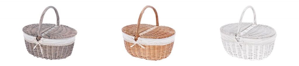 Ovalna Korpa Za Obroke Cm45X35Xh41 110897