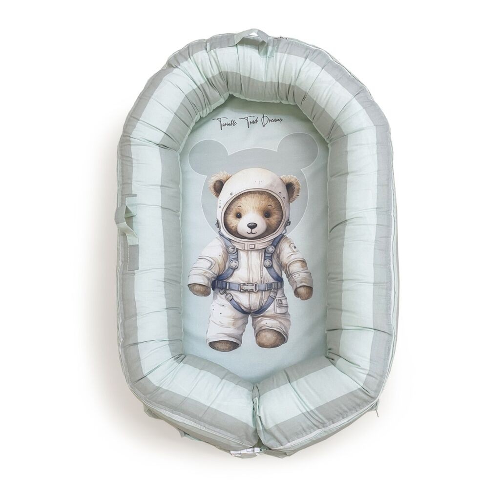 Baby textil Bebi Gnezdo Teddy Mint 50X81 Cm