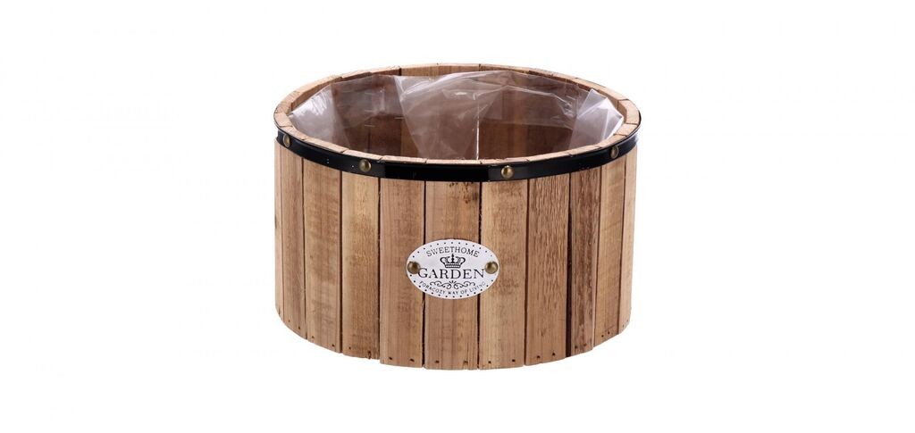 Okrugla Drvena Saksija Julien D26Xh14 112778