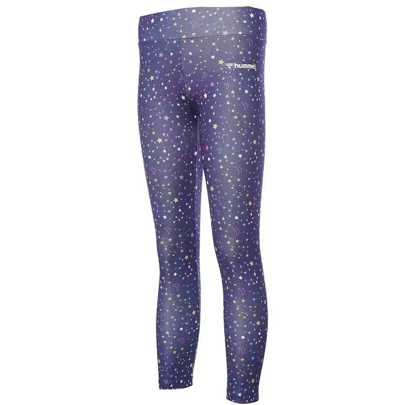 HUMMEL Tajice za djevojčice HMLTYRA THIGHTS, ljubičaste