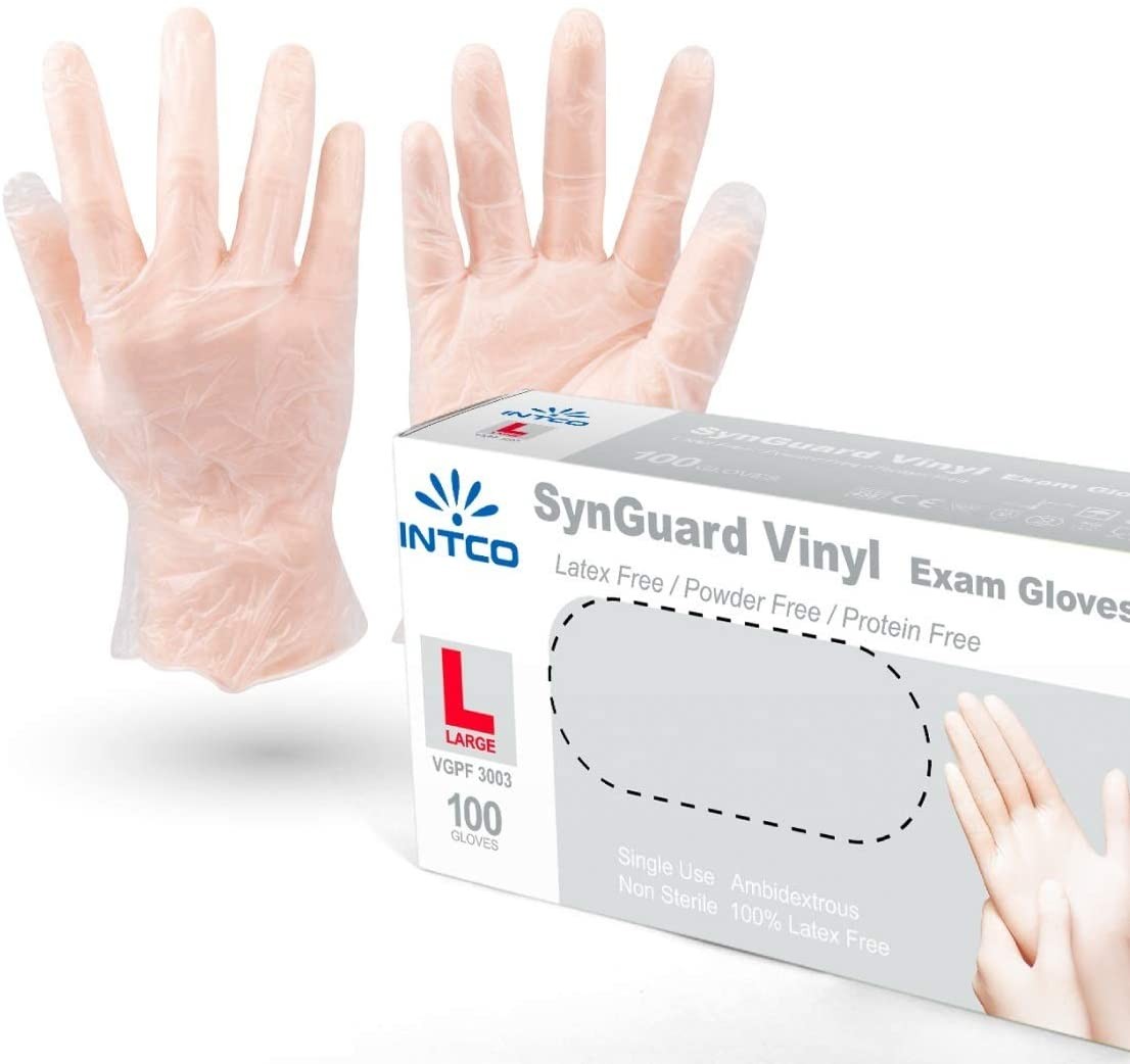 Rukavice Vinyl, 100/1