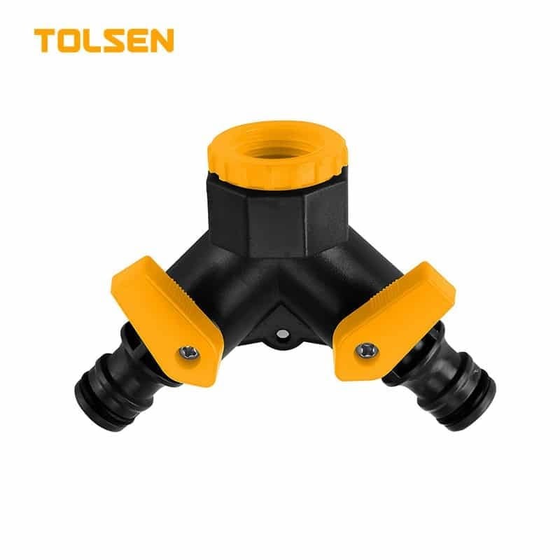 Tolsen Prikljucak 1/2" 57116 Sa Dva Izlaza I Regulatorom Protoka