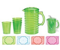 Koopman Bokal 2l sa 4 čase PVC u setu