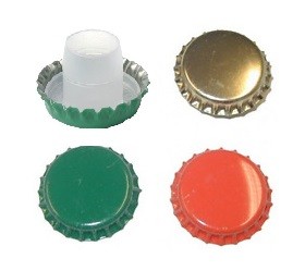 Papillon +Čep krunski crveni za flaše 29mm sa PVC podkapom K-100