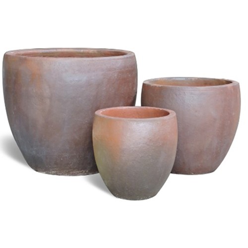 TKPOTTERY Saksija terakota Fi55xH38cm HANOI PLANTER 55