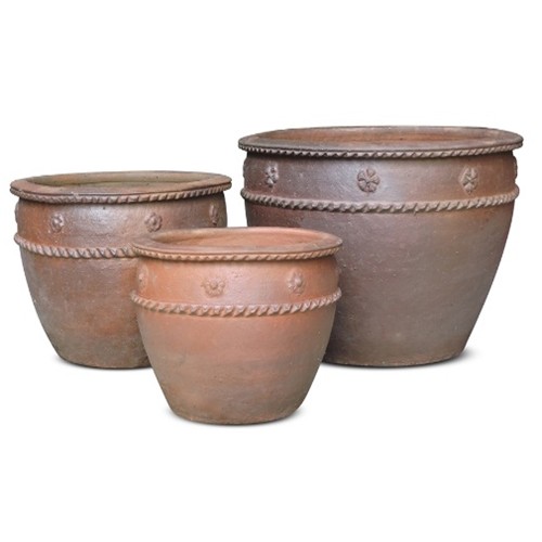 TKPOTTERY Saksija terakota Fi68xH48cm APRICOT BLOSSOM 68