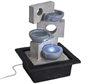 Koopman Fontana sa Led svetiljkama 22x18x30cm,Polystone