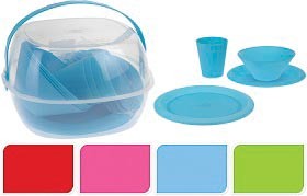 Koopman Pribor i posuđe PP za piknik u setu 30kom