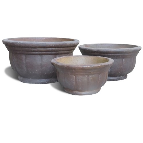 TKPOTTERY Saksija terakota Fi65xH37cm PUMPKIN PLANTER 65