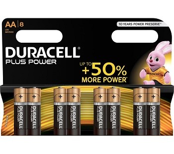 Maurer Baterija alkalna DURACELL Plus LR6/MN1500 1.5V 8/1