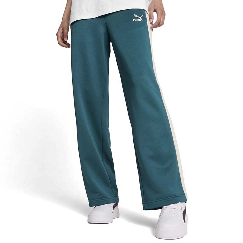 Puma Ženski donji deo trenerke T7, Tirkizni