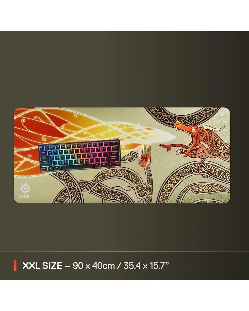 SteelSeries Podloga  QcK XXL - CS2 Edition