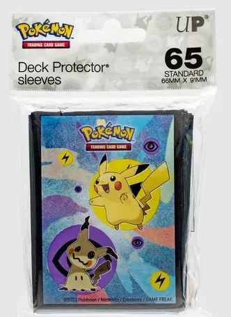 Ultra Pro Deck Protector Sleeves 65 - Pikachu & Mimikyu