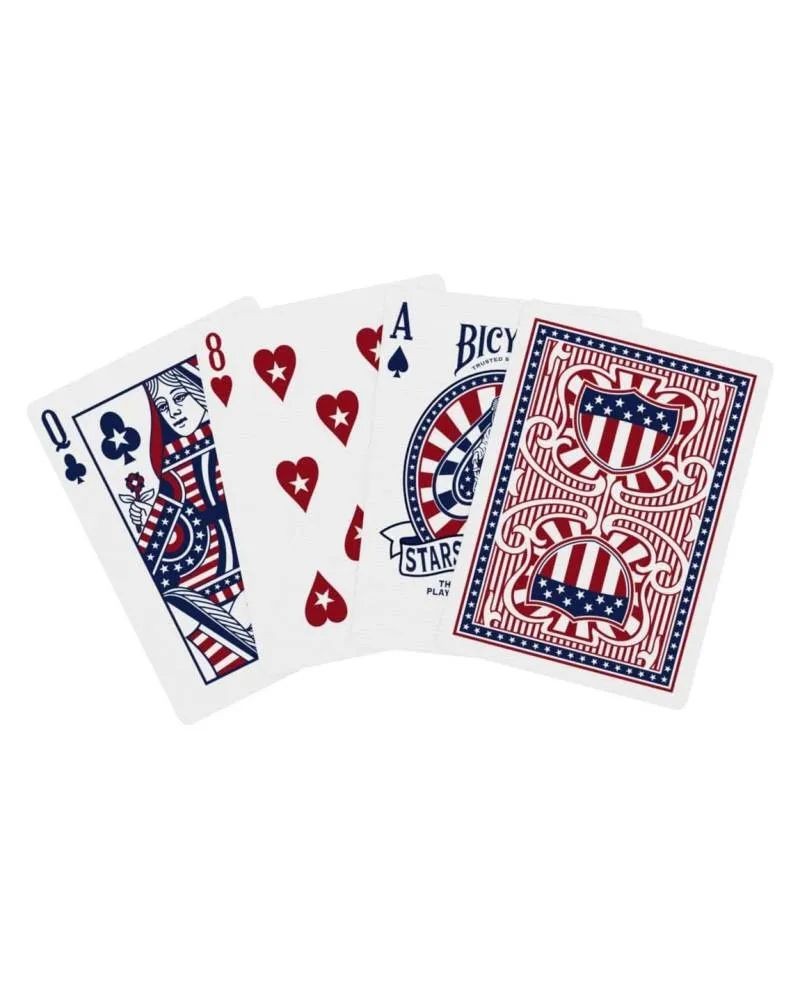 Bicycle Karte Bicycle Creatives - Stars and Stripes- Playing Cards