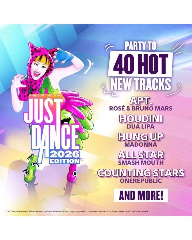 Nintendo Switch Just Dance 2026 - Code in a Box