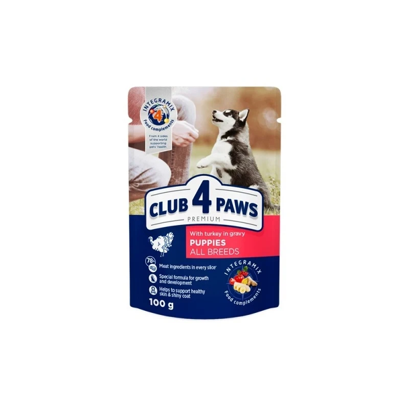 Club 4 Paws  Hrana Za Pse Od Ćuretine 100G