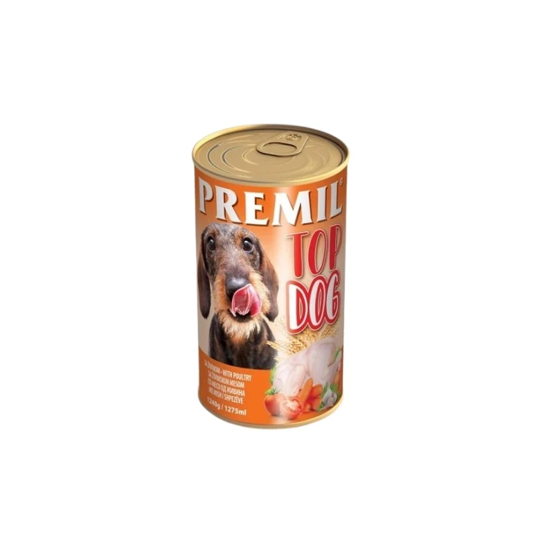 Premil   Vlažna Hrana Za Pse Top Dog 1240 Gr  Piletina