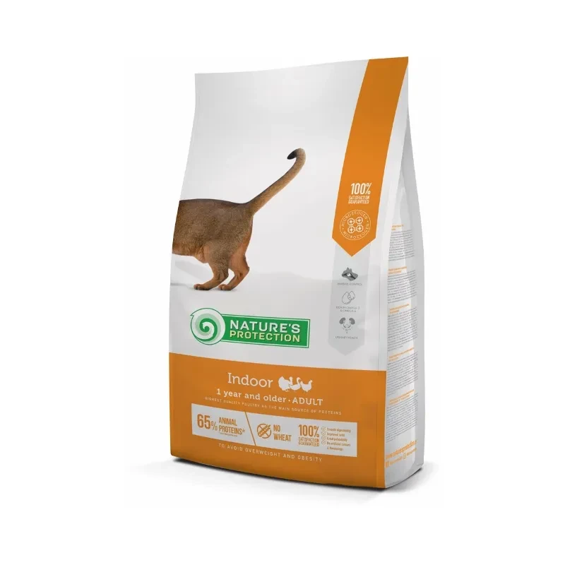 Nature'S Protection Suva Hrana Za Odrasle Mačke Koje Žive U Zatvorenom Prostoru Indoor 2Kg