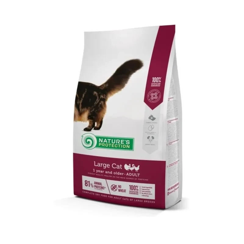 Nature'S Protection Suva Hrana Za Odrasle Mačke Velikih Rasa Large Cat 2Kg