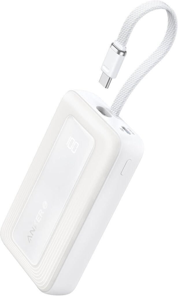 Anker Power bank 10K, 30W, USB-C Cable, Bijeli
