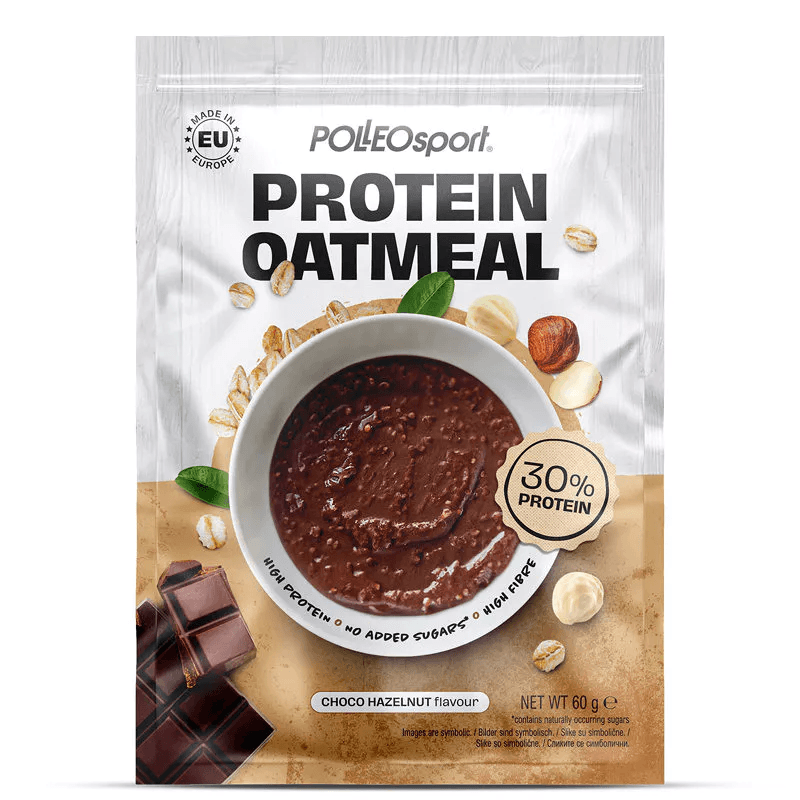 POLLEO SPORT Proteinska ovsena kaša, 60g, Chocolate hazelnut